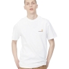 I029956-02XX, Carhartt WIP S/s American Script T-Shirt Branco