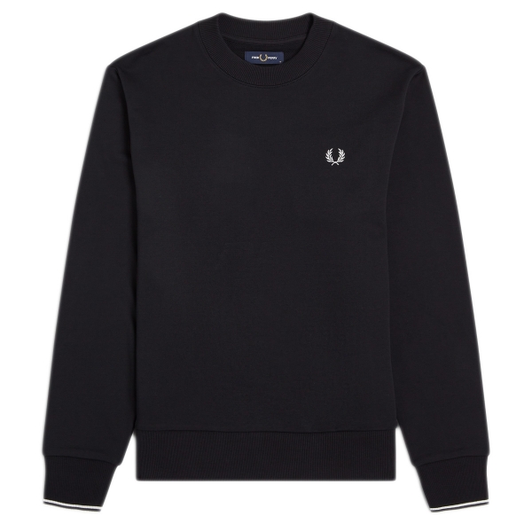 M7535-184, Fred Perry Crew Neck Sweatshirt