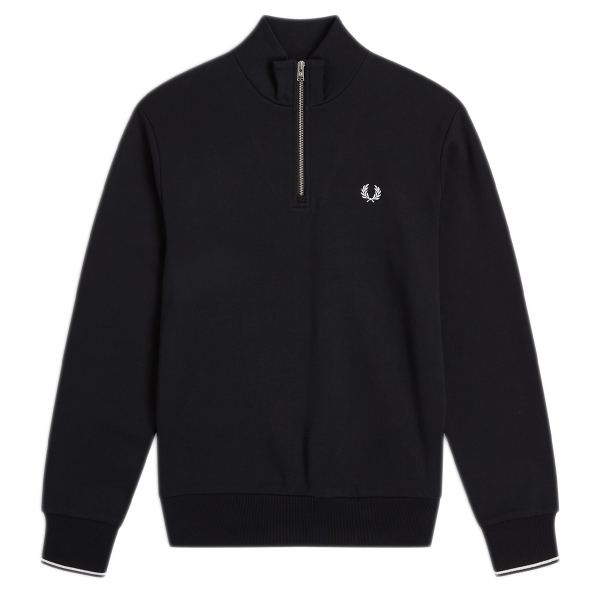 M3574-102,Fred Perry Half Zip Sweatshirt