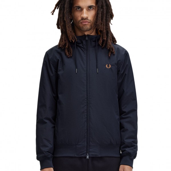 J8616-608, Fred Perry Hooded Brentham Jacket