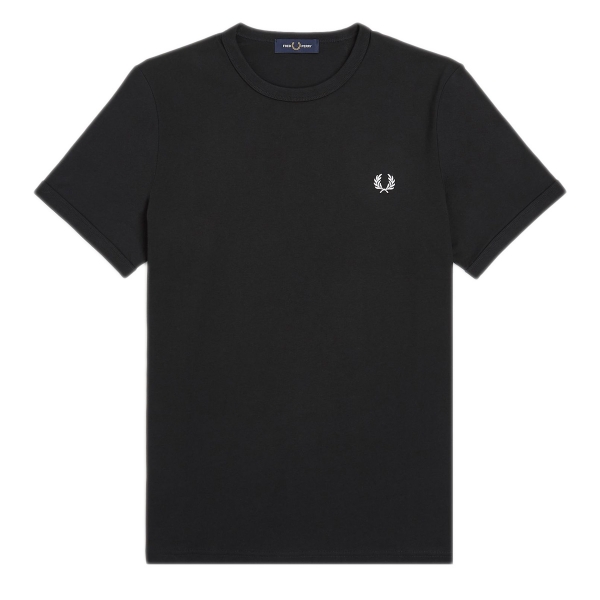M3519-102, RingerT-Shirt Preto