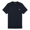 M3519-608, Ringer T-Shirt Azul