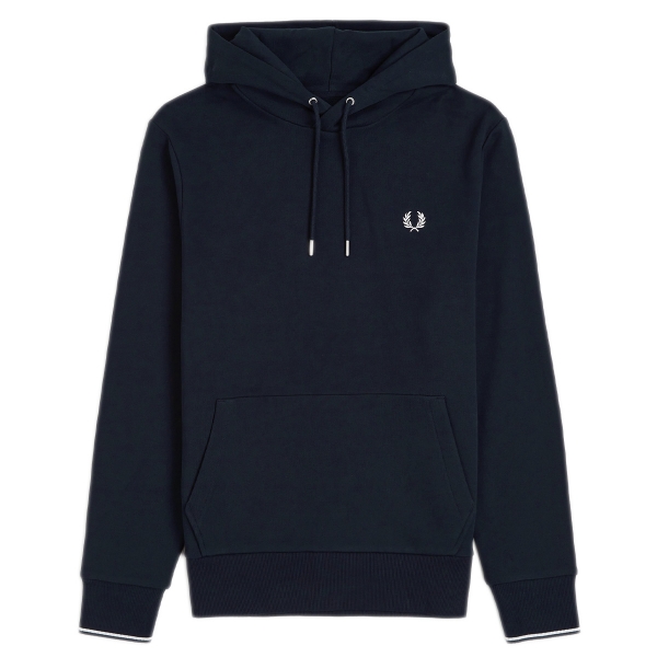 M2643-248, Fred Perry Tipped Hooded Azul