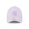 60424627,New Era New York Yankees Womens League Essential Lilac 9forty
