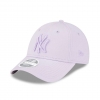 60424627,New Era New York Yankees Womens League Essential Lilac 9forty