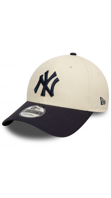 New Era New Era New York Yankees Colour Block Cream 9forty