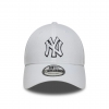 60675522,New Era New York Yankees Mlb Outline White 9forty