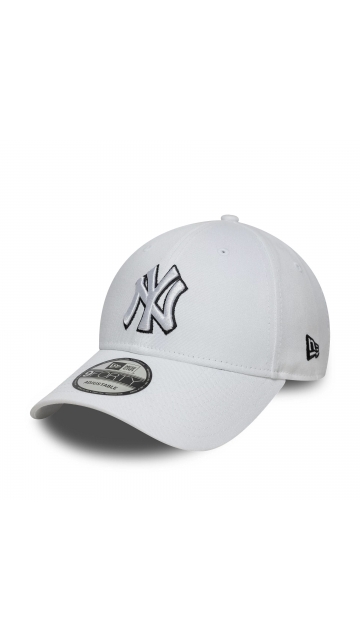 New Era New York Yankees Mlb Outline White 9forty