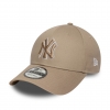 60675524,New Era New York Yankees Mlb Outline Pastel Brown 9forty
