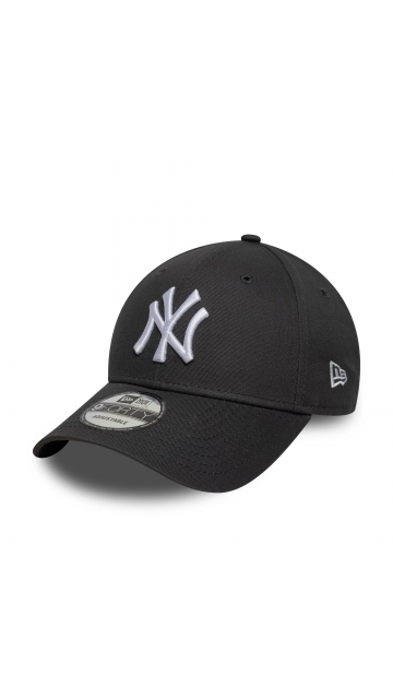 New Era New York Yankees Mlb League Essential Charcoal 9forty