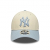 60856248,New Era New York Yankees Mlb Side Script Cream 9forty M-Crown