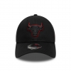 60856264,New Era Chicago Bulls Nba Team Outline Black 9forty