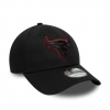 60856264,New Era Chicago Bulls Nba Team Outline Black 9forty