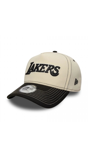 New Era La Lakers Nba City Icon Cream 9forty E-Frame
