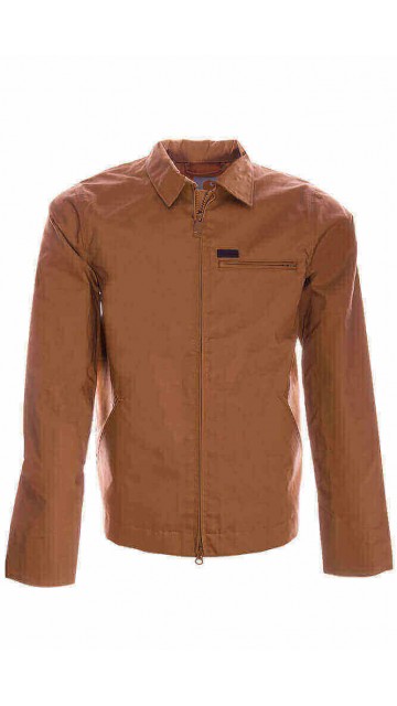 Carhartt WIP  Detroit Jacket Cotton Poplin 7.1 oz Hamilton Brown