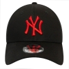 12380594, New York Yankees Essential Red Logo Black 9forty Cap Preto