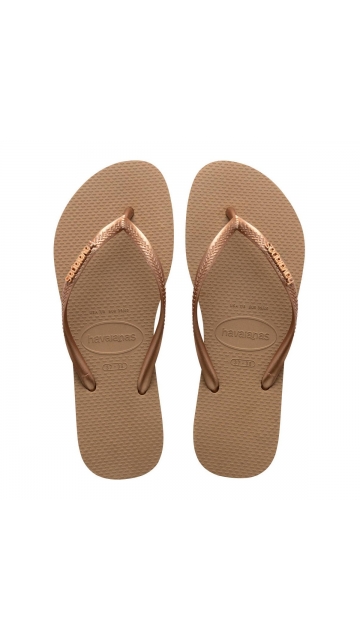 Havaianas Slim Logo Metallic