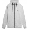 H4L22-BLM353-27M, 4F zip-up hoodie Cinzento