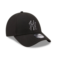 New Era New York Yankees Pop Outline Black 9forty