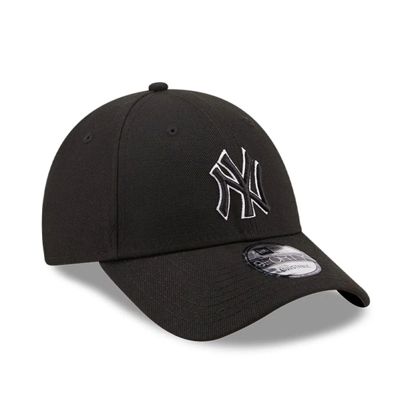 New Era New York Yankees Pop Outline Black 9forty