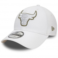 New Era Chicago Bulls Team Outline White 9forty