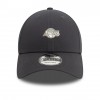 60565152, New Era La Lakers Metallic Pin Dark Grey 9forty