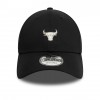 60565153, New Era Chicago Bulls Metallic Pin Black 9forty