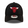 60565375, New Era Chicago Bulls Faux Suede Black 39thirty Stretch Fit