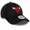 60565375, New Era Chicago Bulls Faux Suede Black 39thirty Stretch Fit