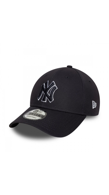 New Era New York Yankees Mlb Outline Navy 9forty