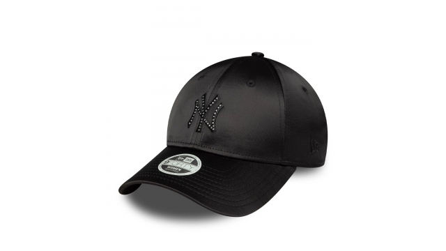 New Era New York Yankees Mlb Satin Rhinestone Black 9forty