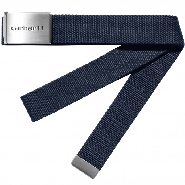 I019176-29LXX, Carhartt WIP Clip Belt Chrome