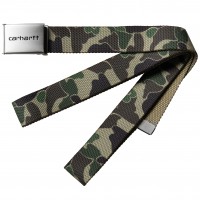 Carhartt WIP Clip Belt Chrome