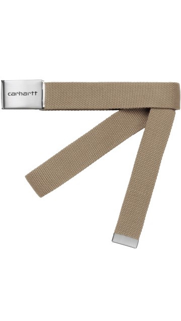 Carhartt WIP Clip Belt Chrome