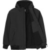 I028436-0D2XX, Carhartt WIP Hooded Sail Jacket Preto