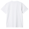 I029956-02XX, Carhartt WIP S/s American Script T-Shirt Branco