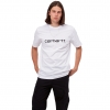 I031047-00AXX, S/s Script T-Shirt Branco