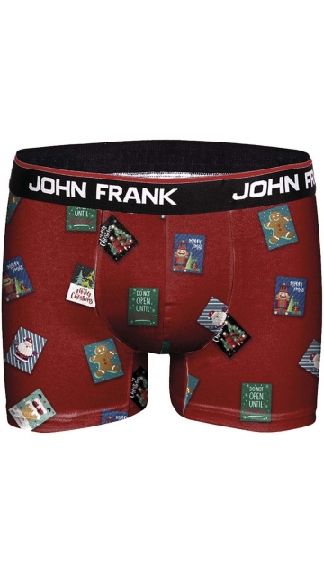 John Frank Digital Printed Boxer Christmas Posty