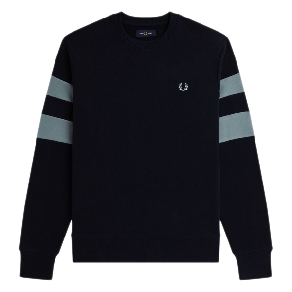 Fred Perry Peached Tipped Sleeve Sweatshi