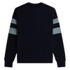 Fred Perry Peached Tipped Sleeve Sweatshi