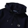 M2643-248, Fred Perry Tipped Hooded Azul
