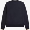 M7535-R63, Fred Perry Crew Neck Sweatshirt