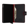 MFu-Black-Red, Secrid Miniwallet Fuel Black-Red