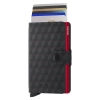 MOp-Black-Red, Secrid Miniwallet Optical Black-Red