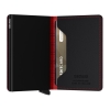 SFu-Black-Red, Secrid Slimwallet Fuel Black-Red