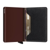 SSa-Brown, Secrid Slimwallet Saffiano Brown