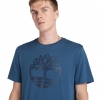 TB0A2C2RS741, Timberland Kennebec River Tree Logo Short Sleeve Tee