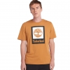 TB0A5QS2P471, Timberland Stack Logo Colored Short Sleeve Tee