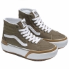 VN0005U2DOL1, Vans SK8-Hi Tapered Stacked Verde