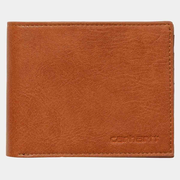 I031600-CHXX, Carhartt WIP Card Wallet Castanho